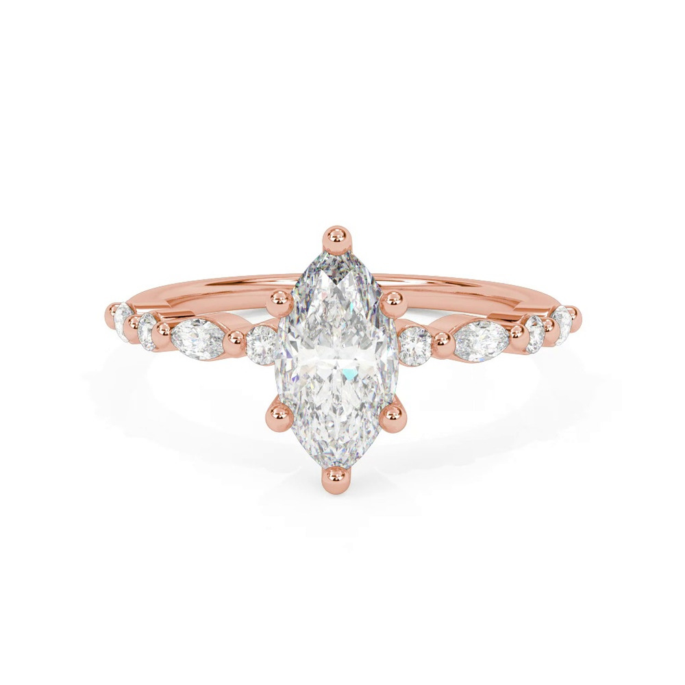 360 degree view of Fern Engagement Ring