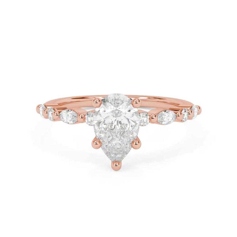 360 degree view of Fern Engagement Ring