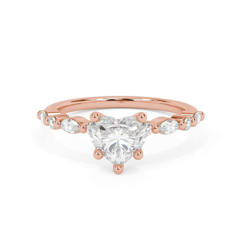360 degree view of Fern Engagement Ring
