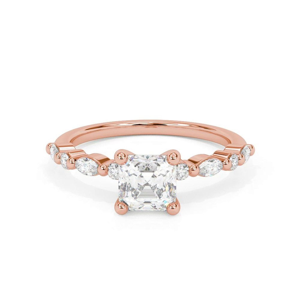 360 degree view of Fern Engagement Ring