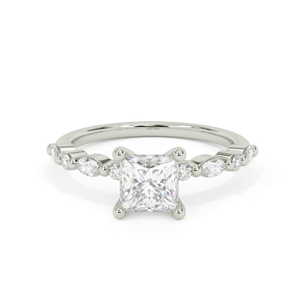 360 degree view of Fern Engagement Ring
