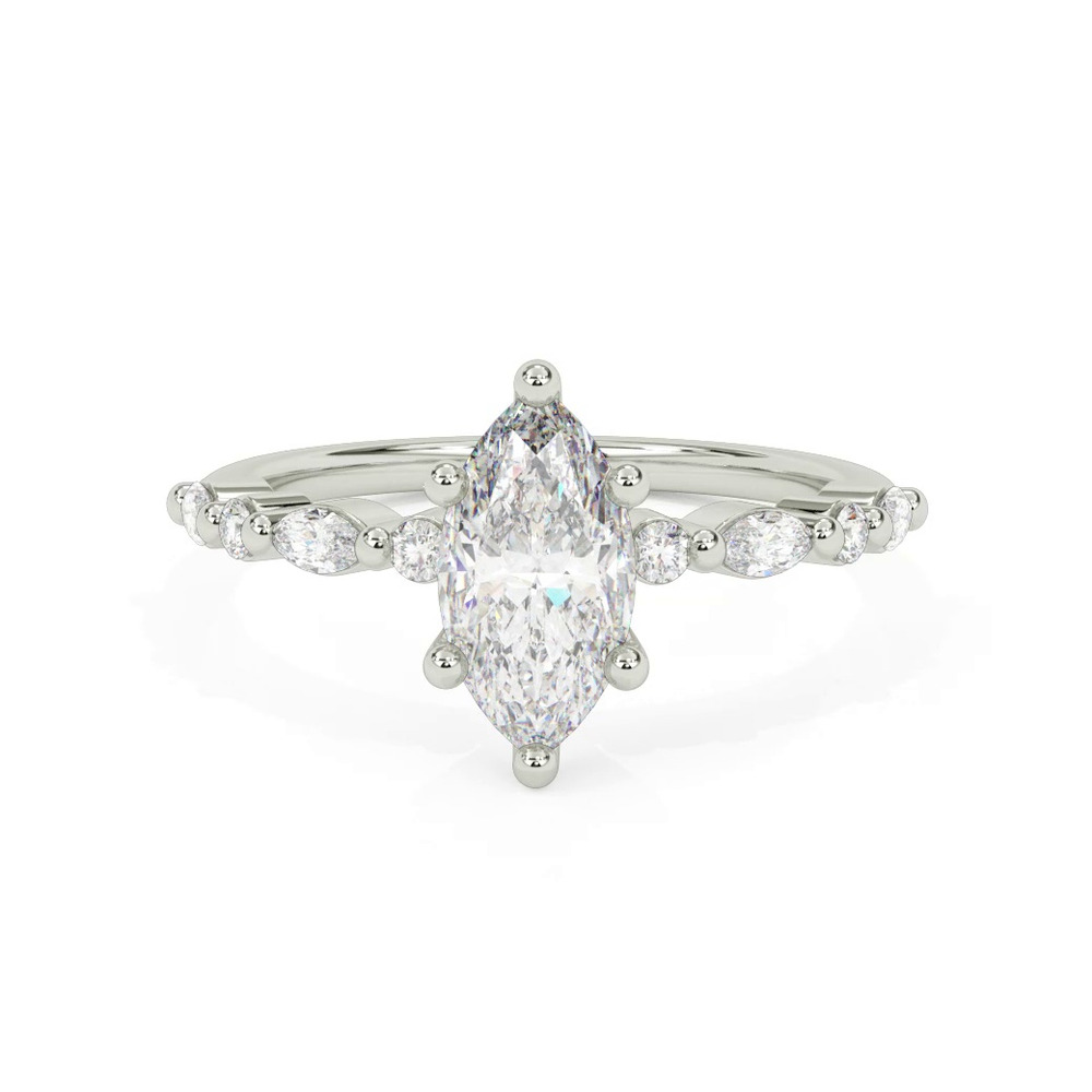 360 degree view of Fern Engagement Ring