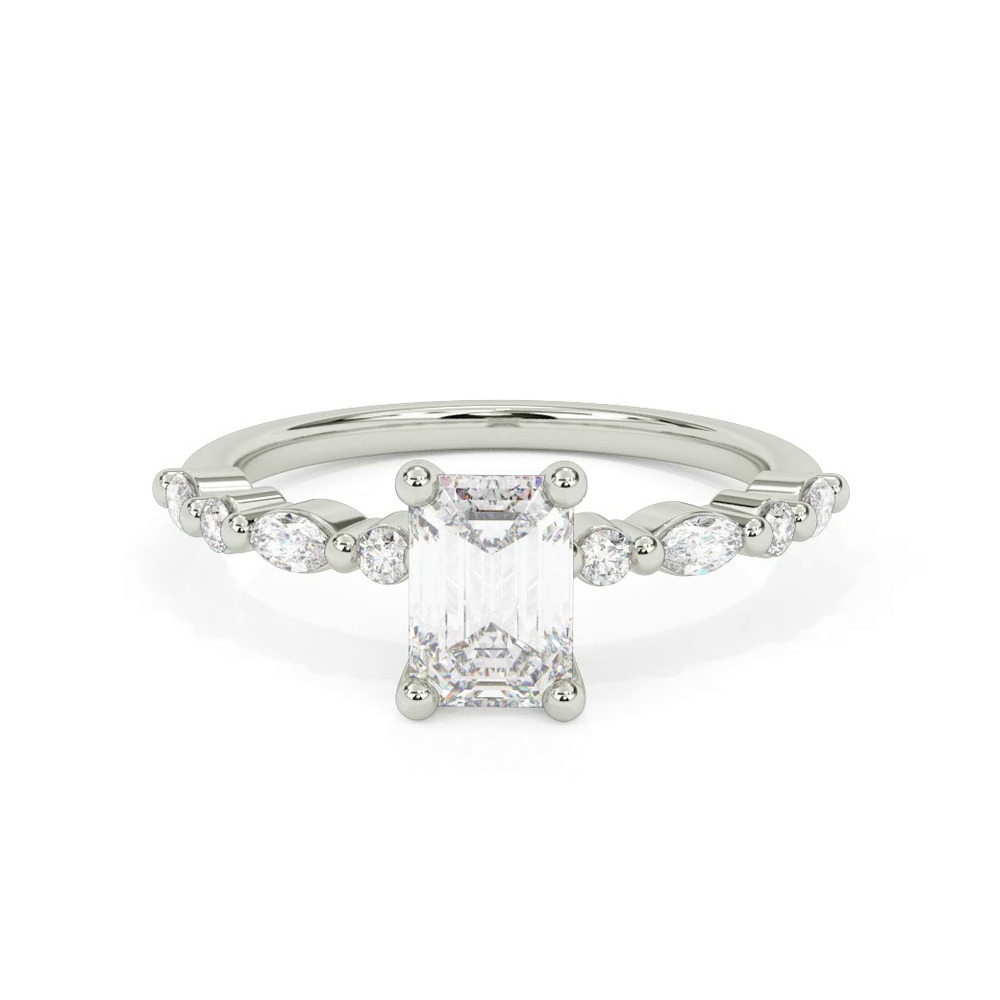 360 degree view of Fern Engagement Ring