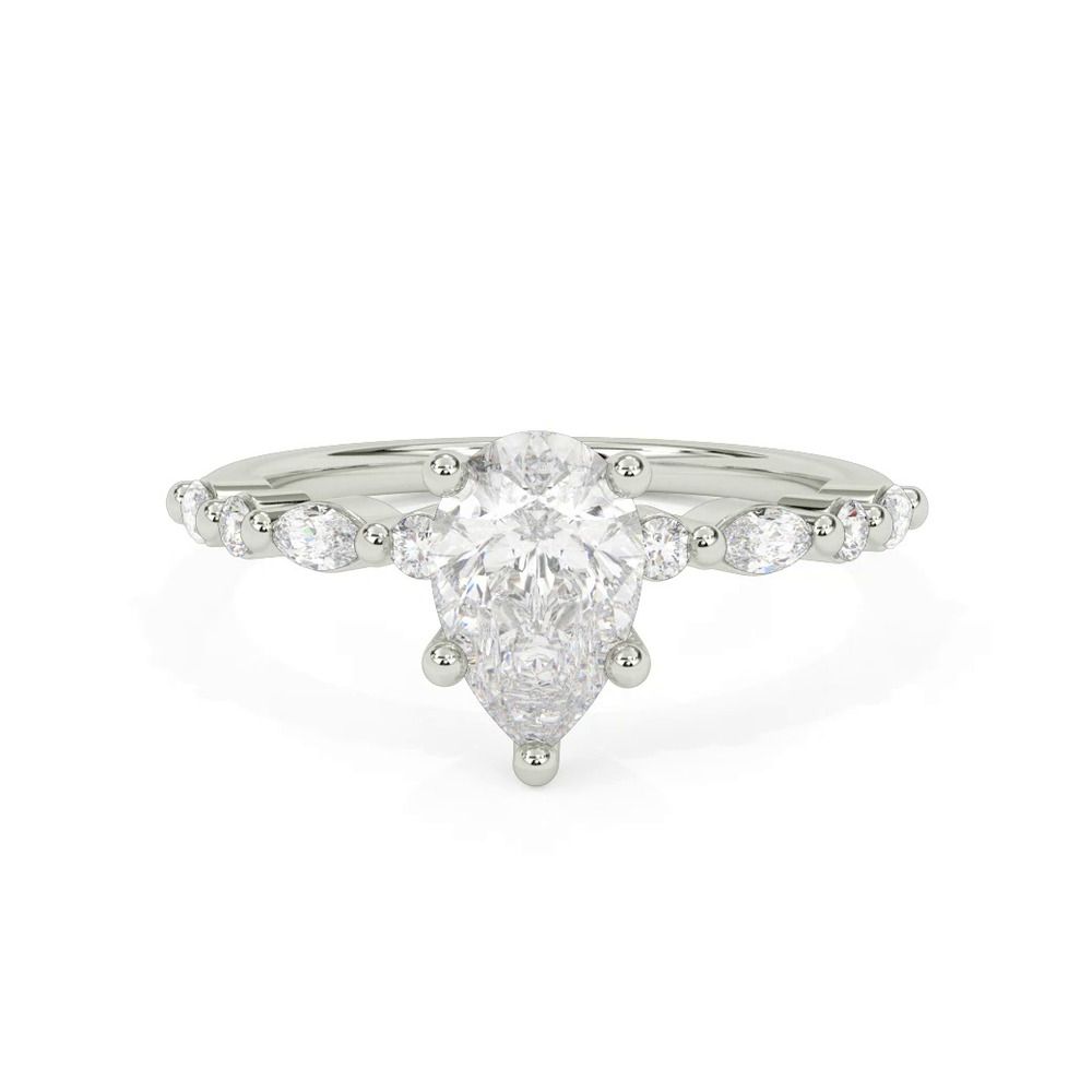 360 degree view of Fern Engagement Ring