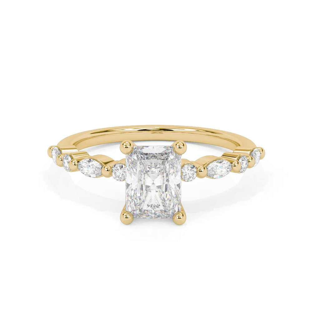 360 degree view of Fern Engagement Ring