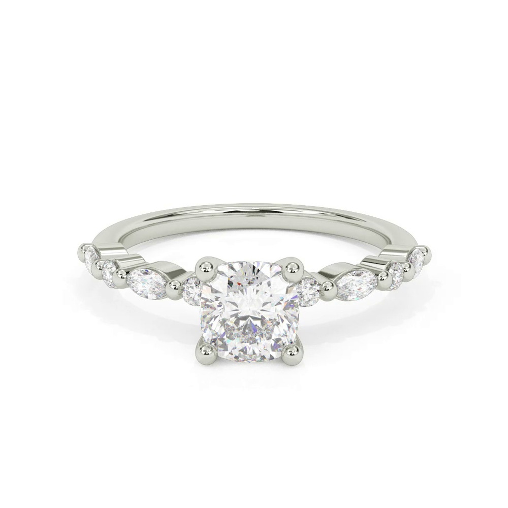 360 degree view of Fern Engagement Ring