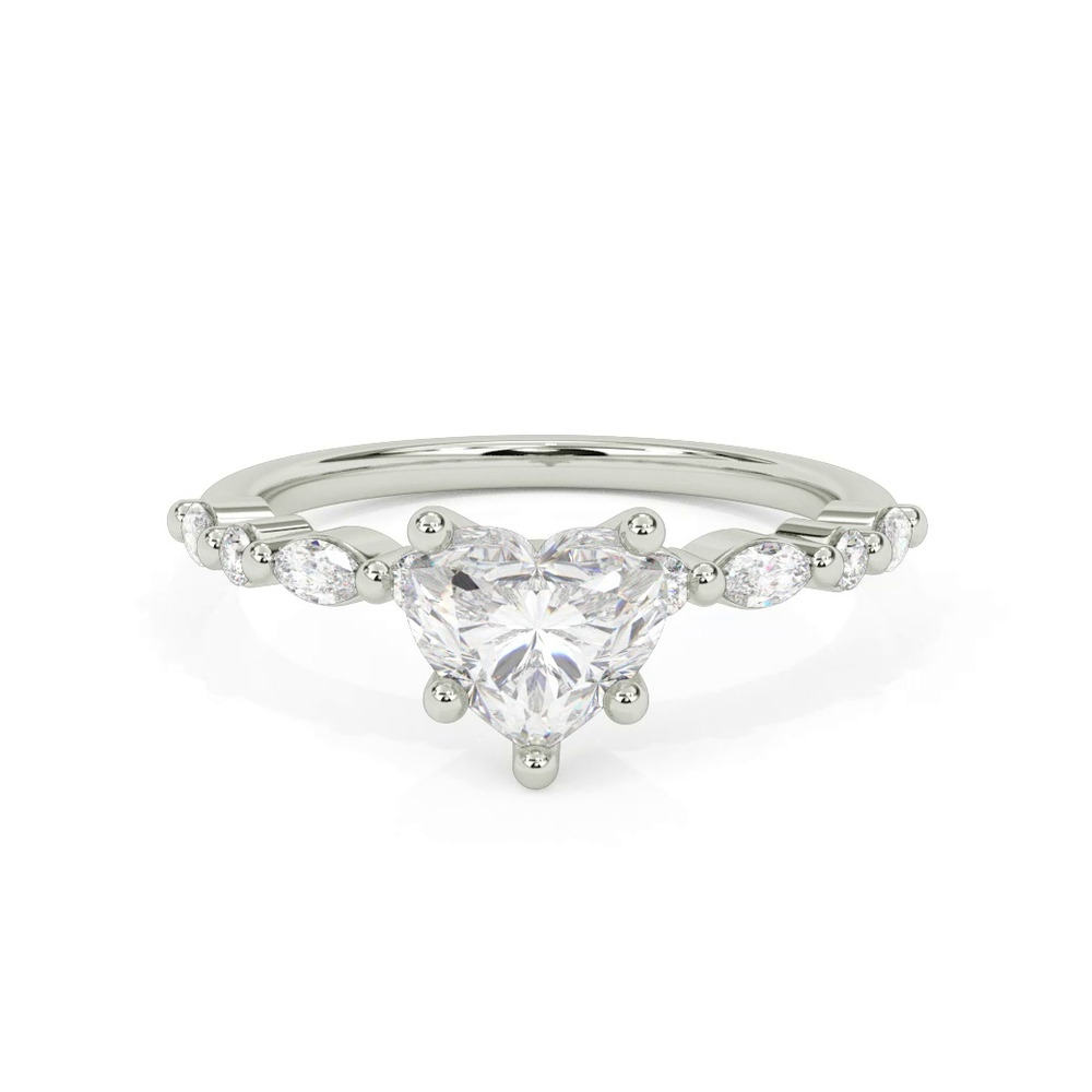 360 degree view of Fern Engagement Ring