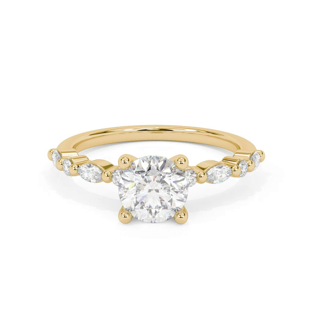 360 degree view of Fern Engagement Ring