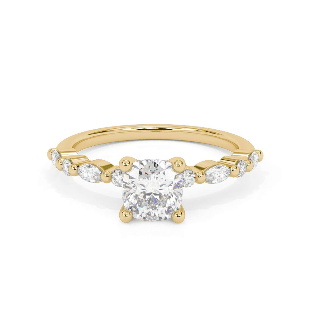 360 degree view of Fern Engagement Ring