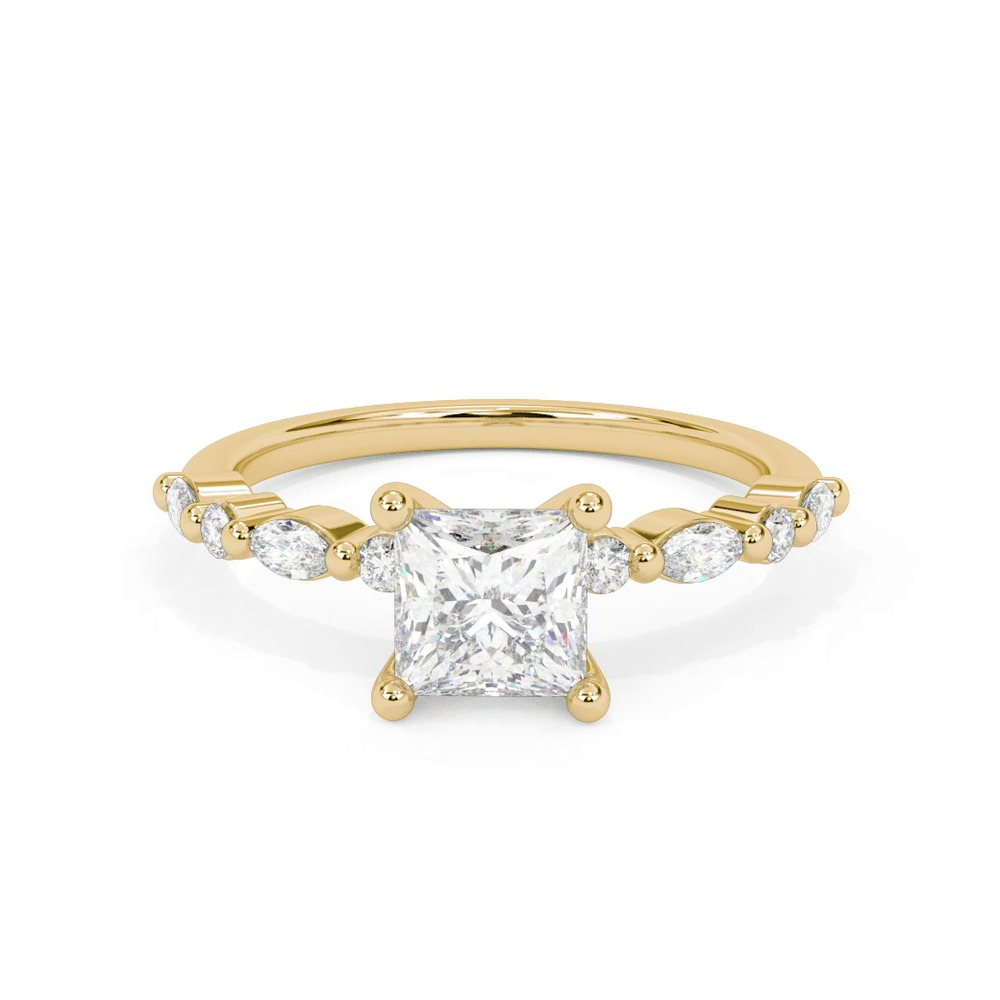 360 degree view of Fern Engagement Ring