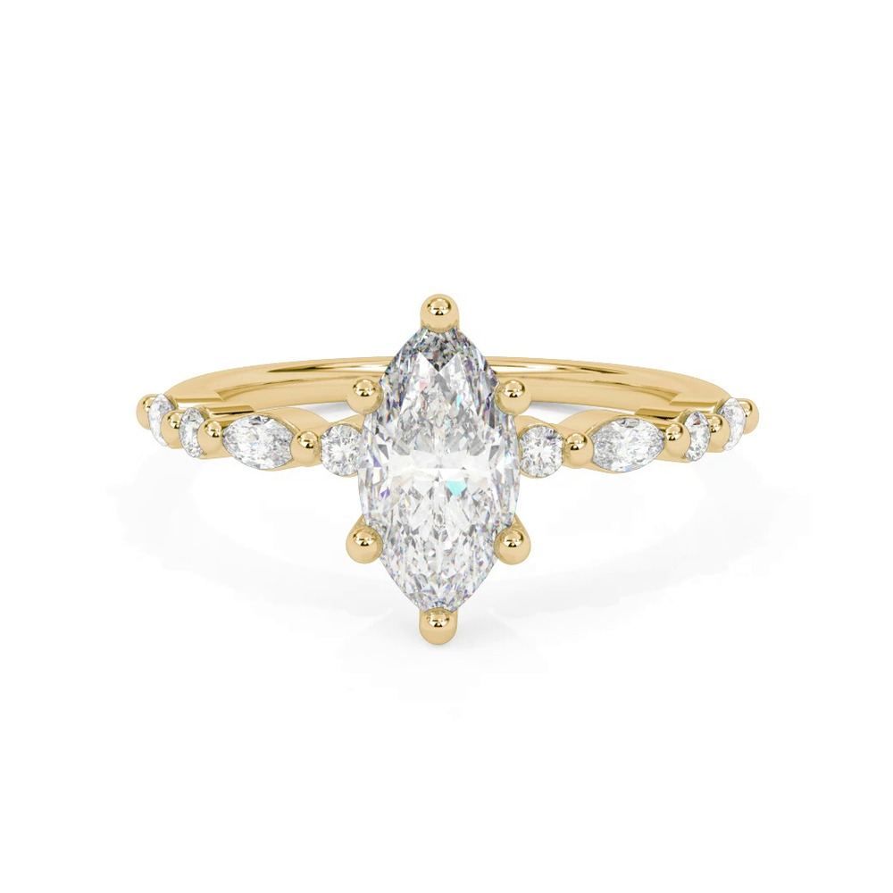 360 degree view of Fern Engagement Ring