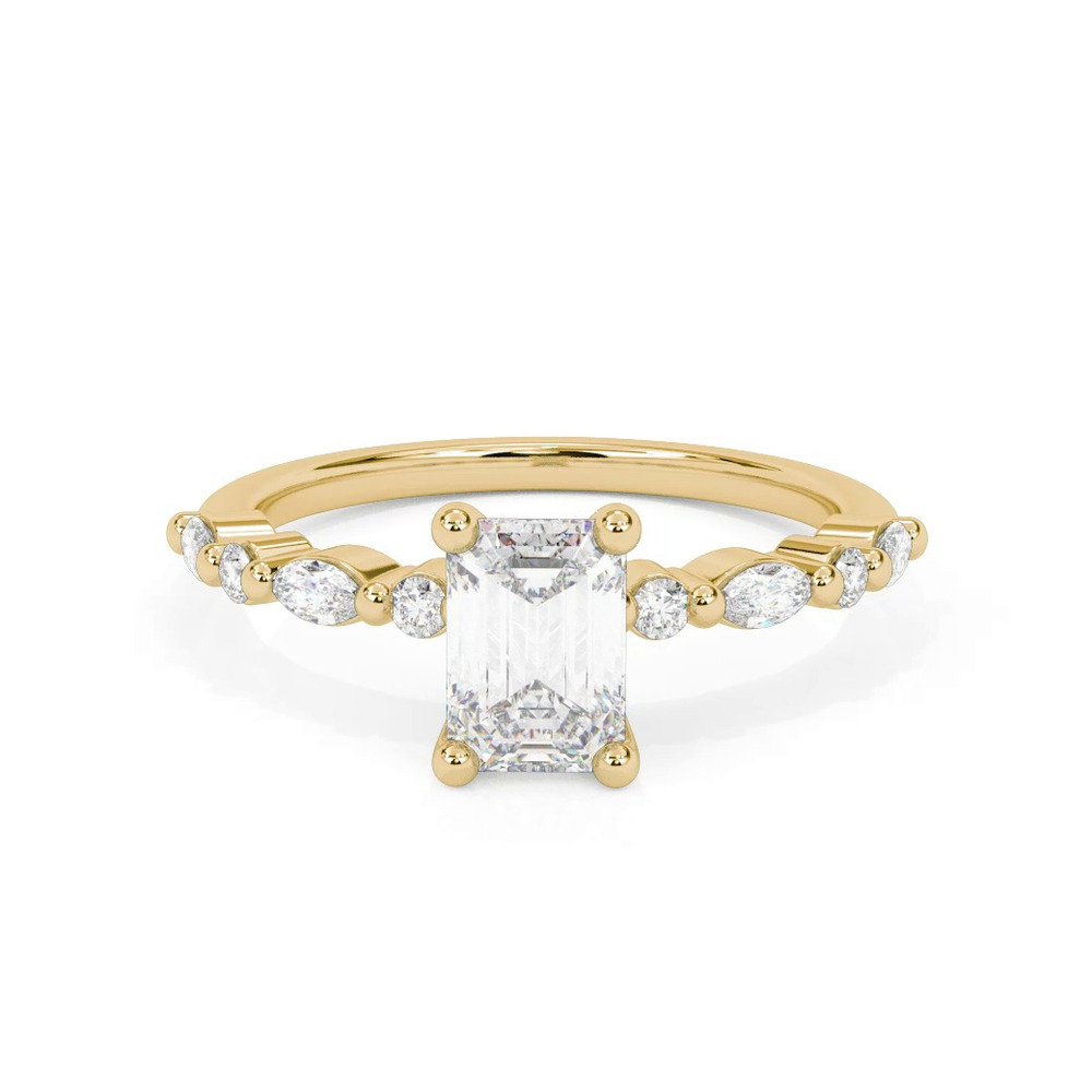 360 degree view of Fern Engagement Ring