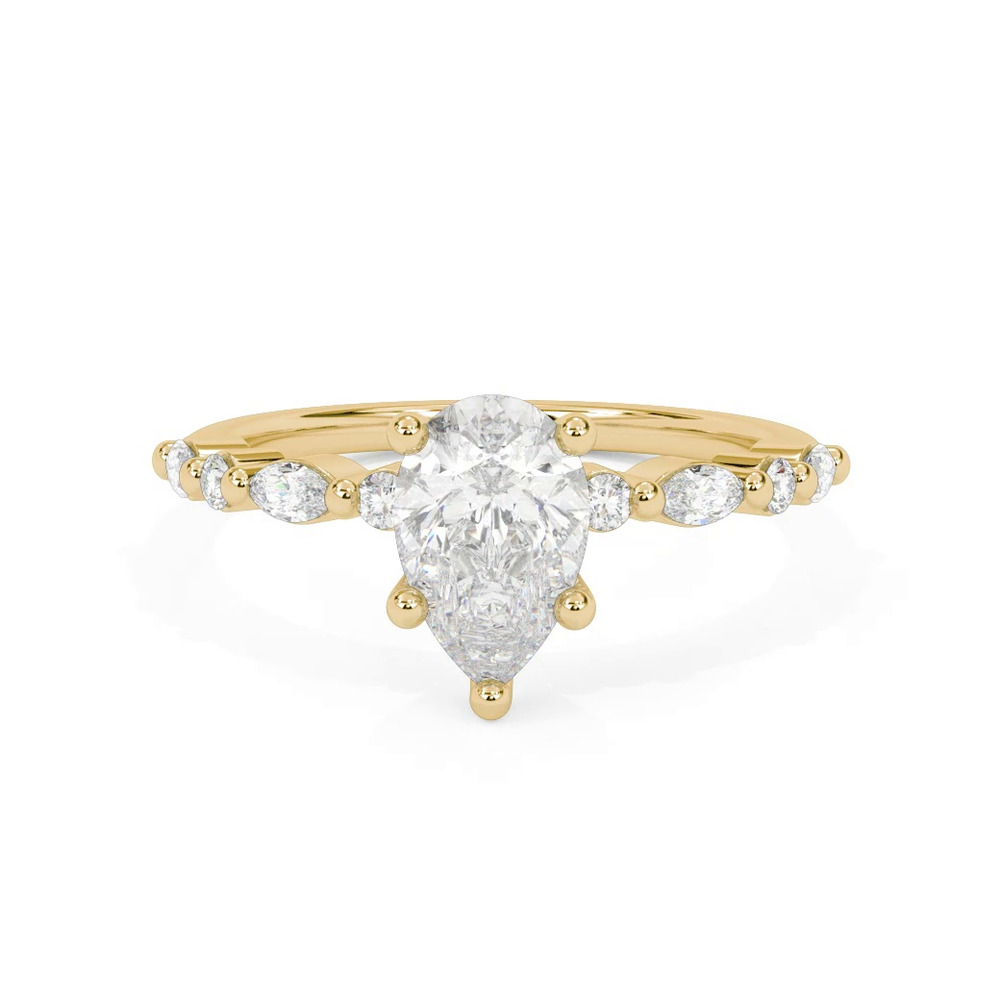 360 degree view of Fern Engagement Ring