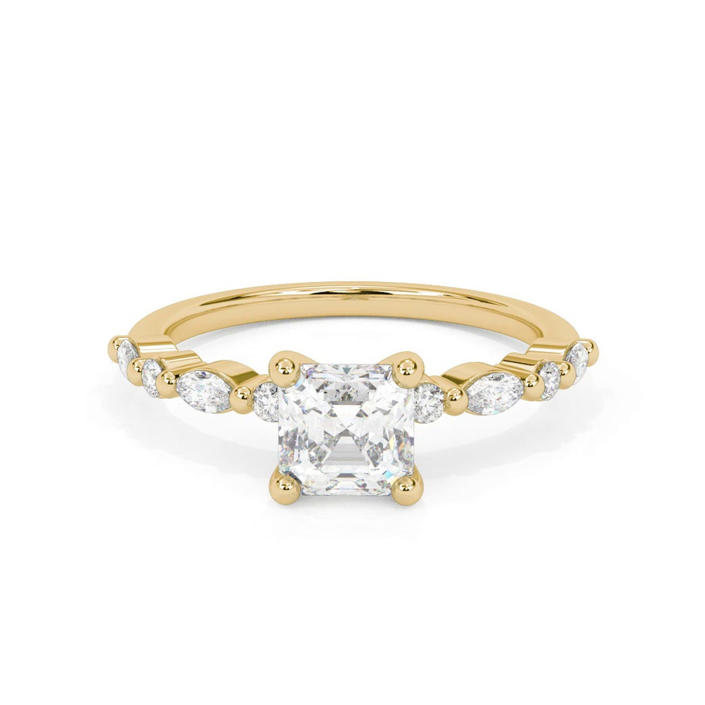 360 degree view of Fern Engagement Ring