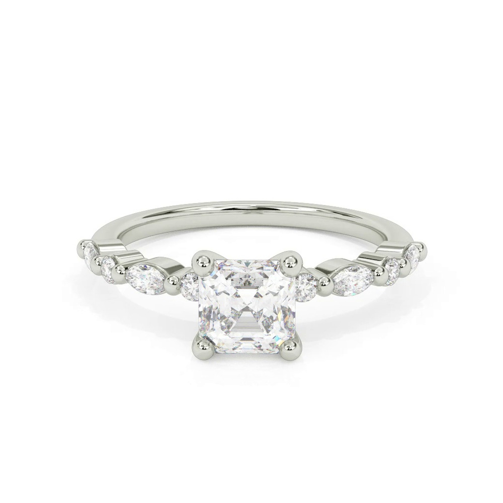 360 degree view of Fern Engagement Ring