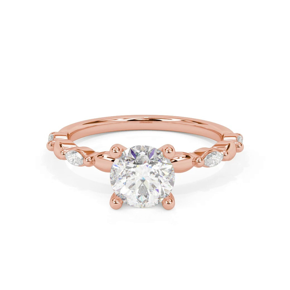 360 degree view of Tabitha Diamond Accent Engagement Ring