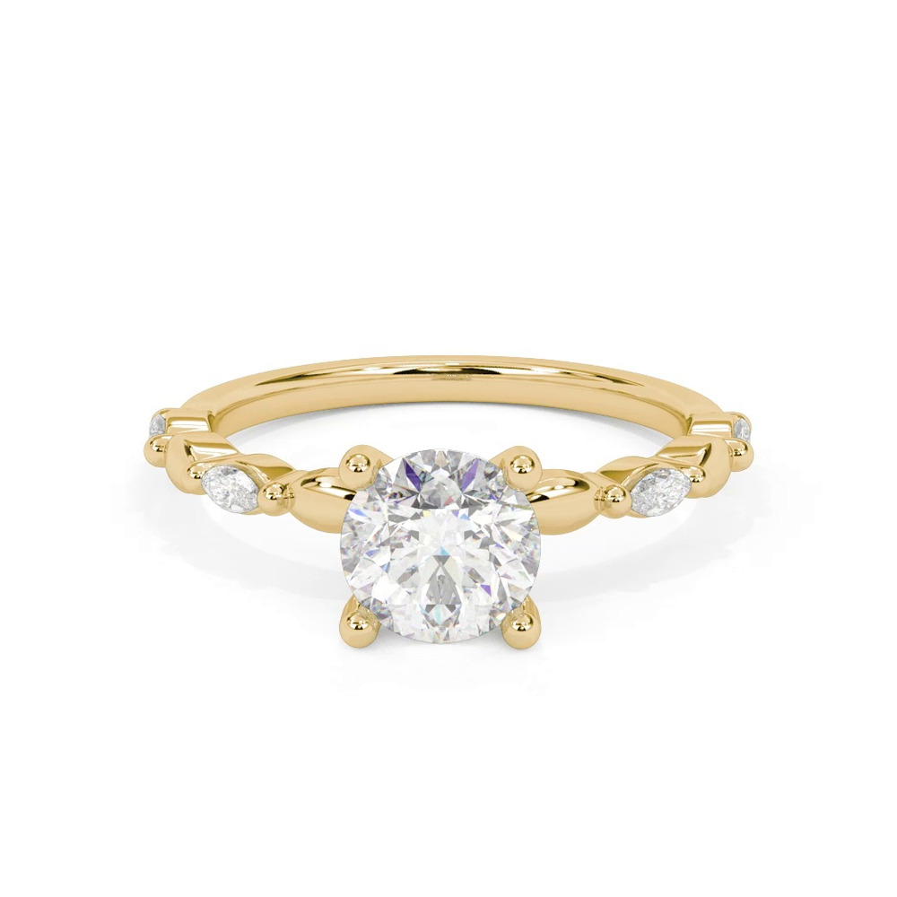 360 degree view of Tabitha Diamond Accent Engagement Ring