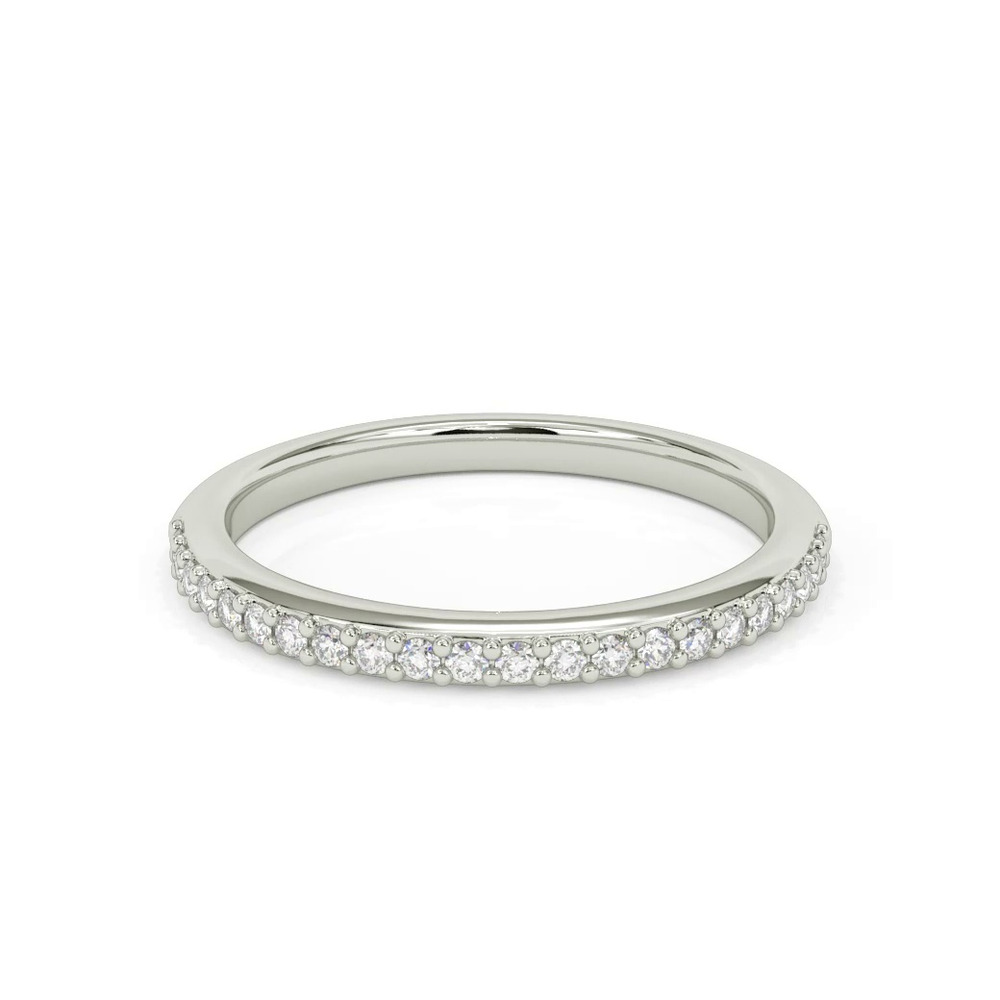 360 degree view of Celine Pave Diamond Band