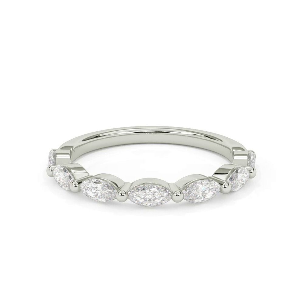 360 degree view of Betty Grand Marquise Diamond Band