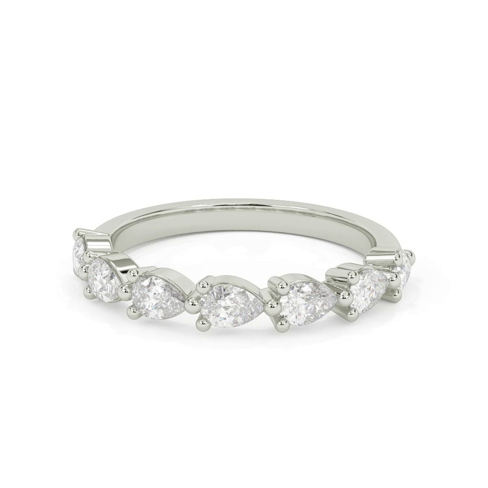 360 degree view of Georgina Seven-Stone Pear Diamond Band