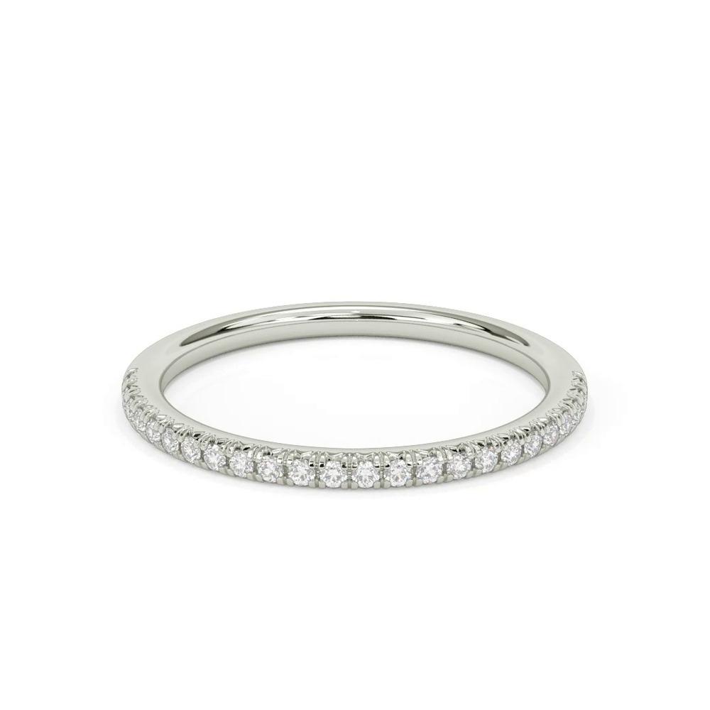 360 degree view of Leyton Pavé Diamond Band
