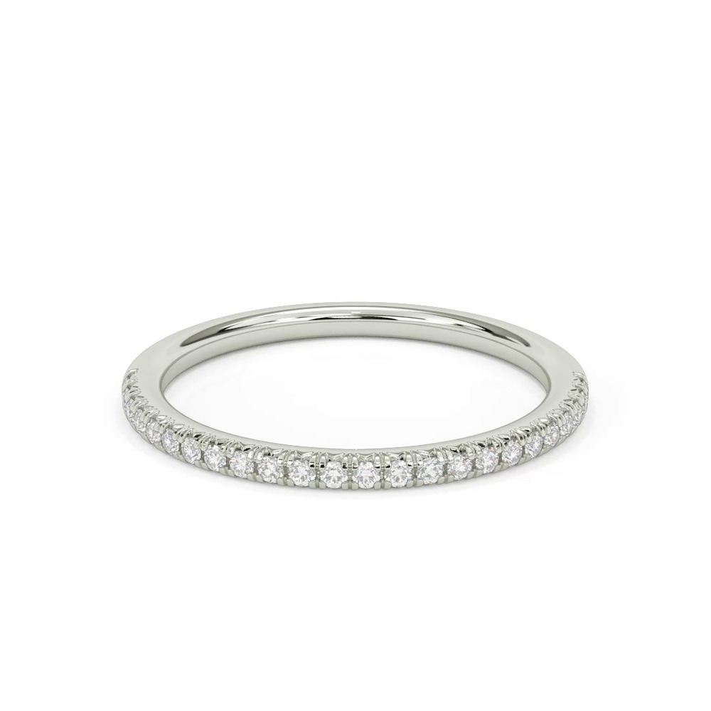 360 degree view of Rayleigh Pavé Diamond Band