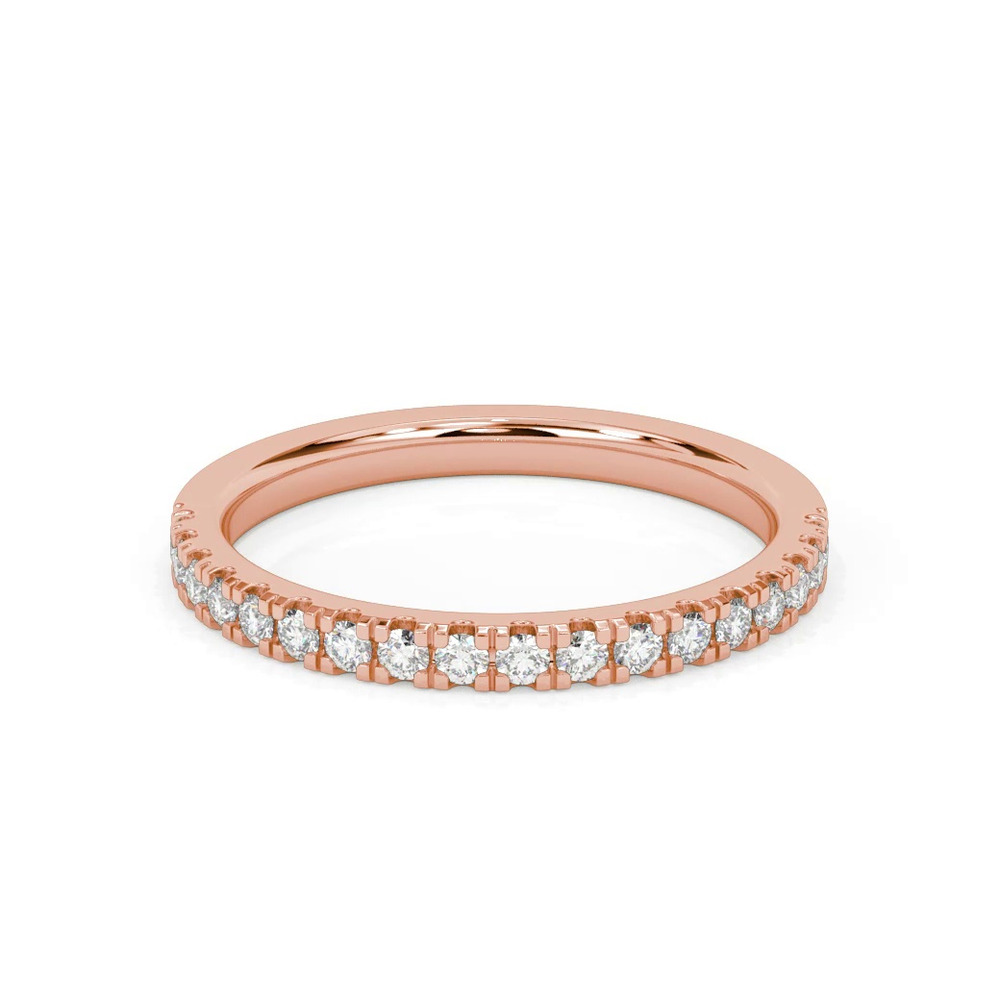 360 degree view of Cortina Pavé Band (2mm)
