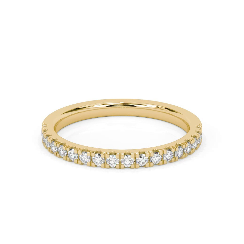 360 degree view of Cortina Pavé Band (2mm)