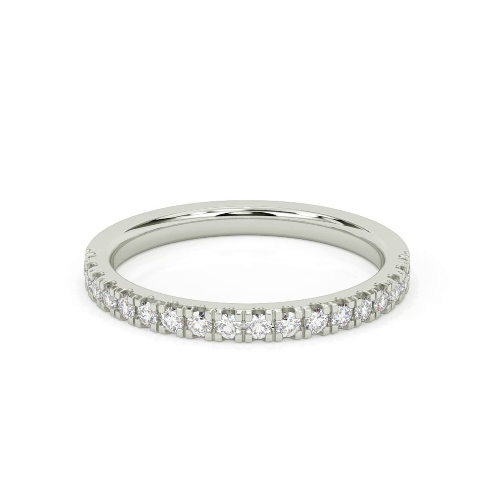 360 degree view of Cortina Pavé Band (2mm)