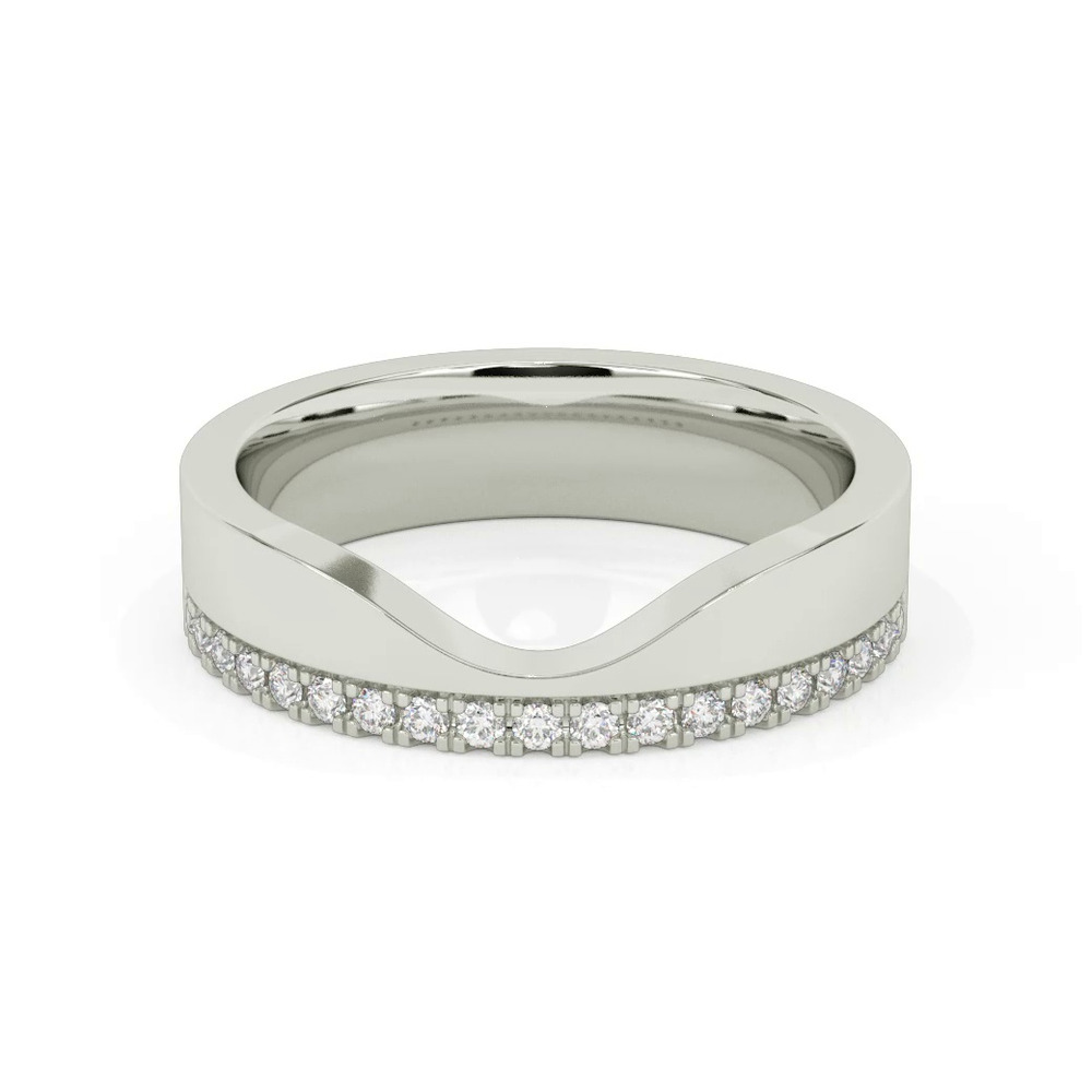 360 degree view of Cortina Lab Diamond Wide Band