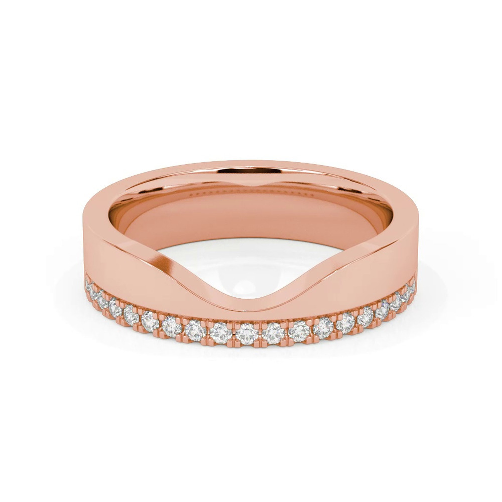 360 degree view of Cortina Diamond Wide Band