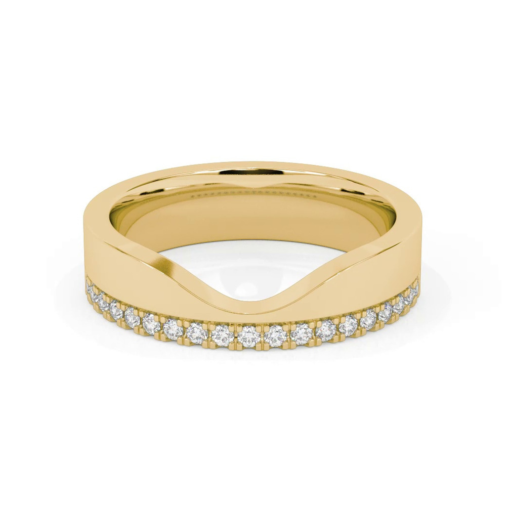 360 degree view of Cortina Diamond Wide Band