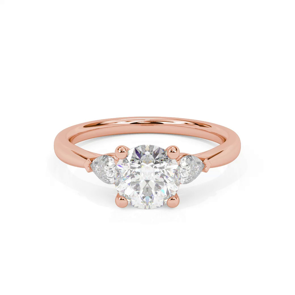 360 degree view of Jacie Three-Stone Lab Diamond Engagement Ring (0.25 ct. tw.)