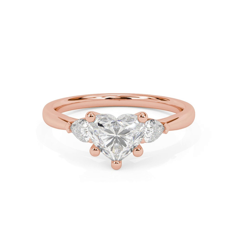 360 degree view of Jacie Three Stone Engagement Ring