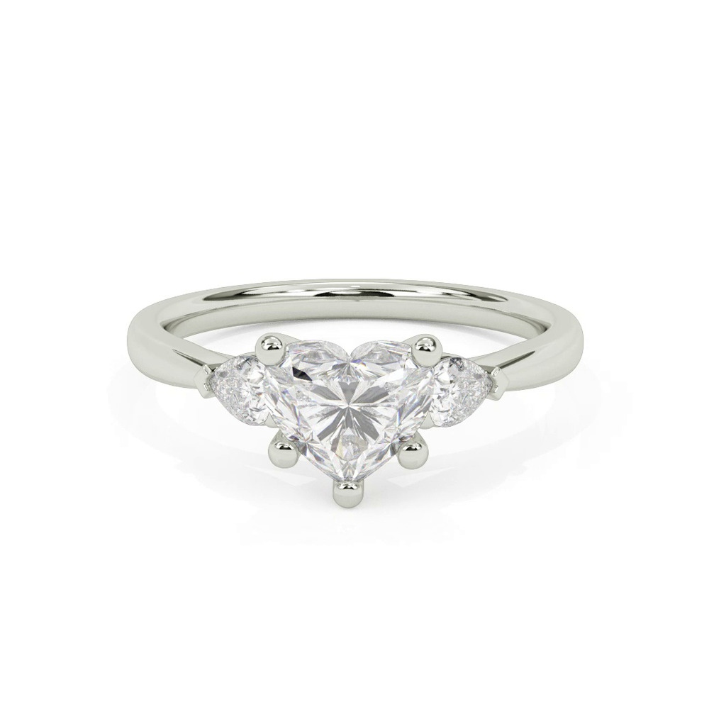 360 degree view of Jacie Three Stone Engagement Ring