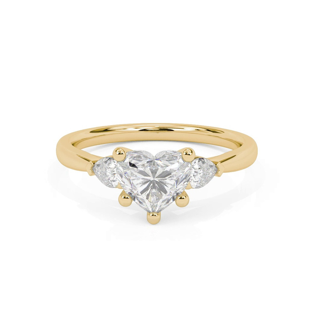 360 degree view of Jacie Three Stone Engagement Ring