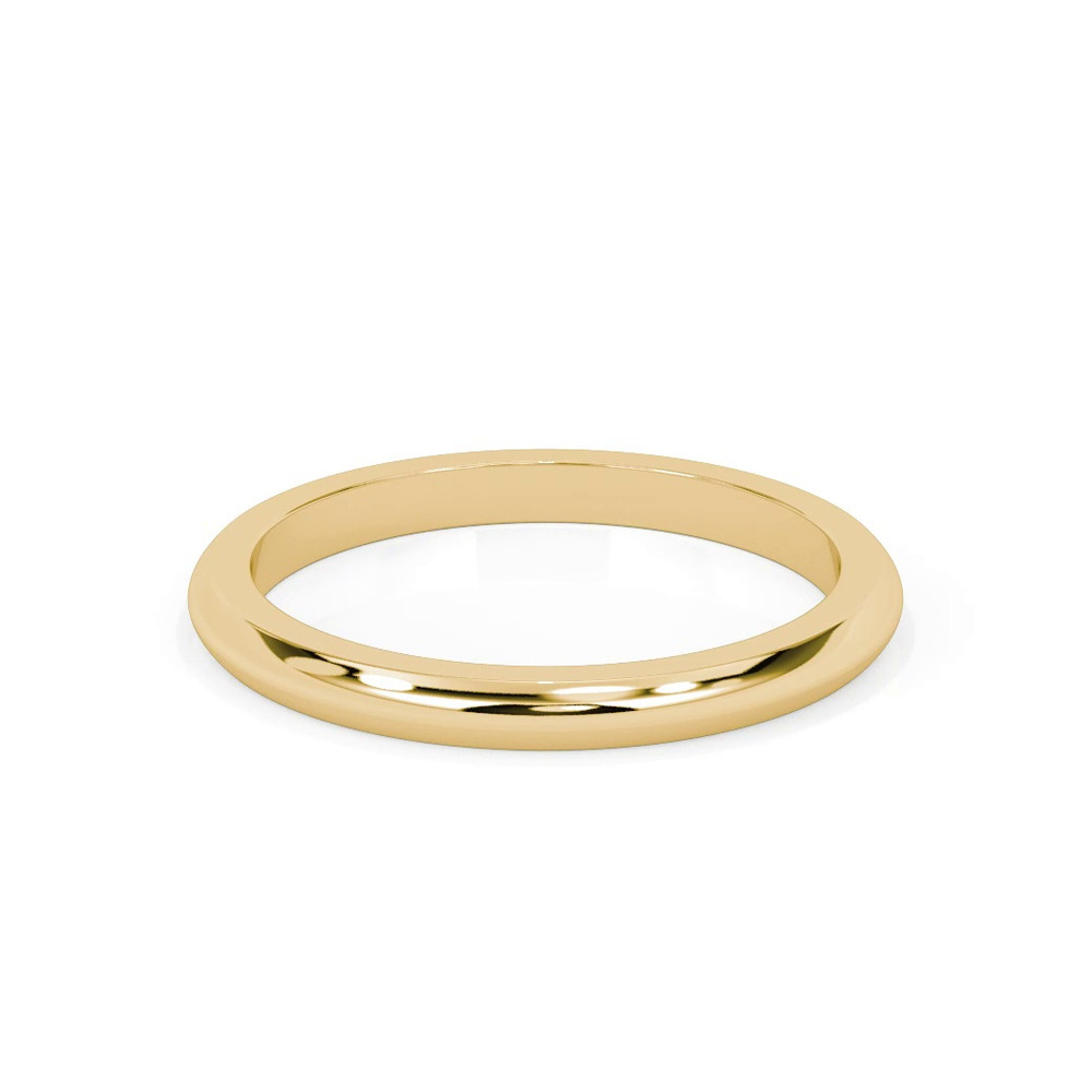 360 degree view of Cecily Polished Band (2mm)