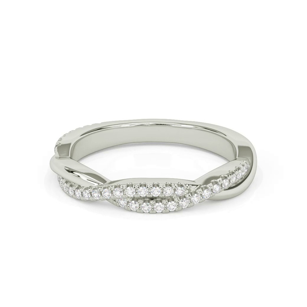 360 degree view of Sabine Crossover Pavé Band