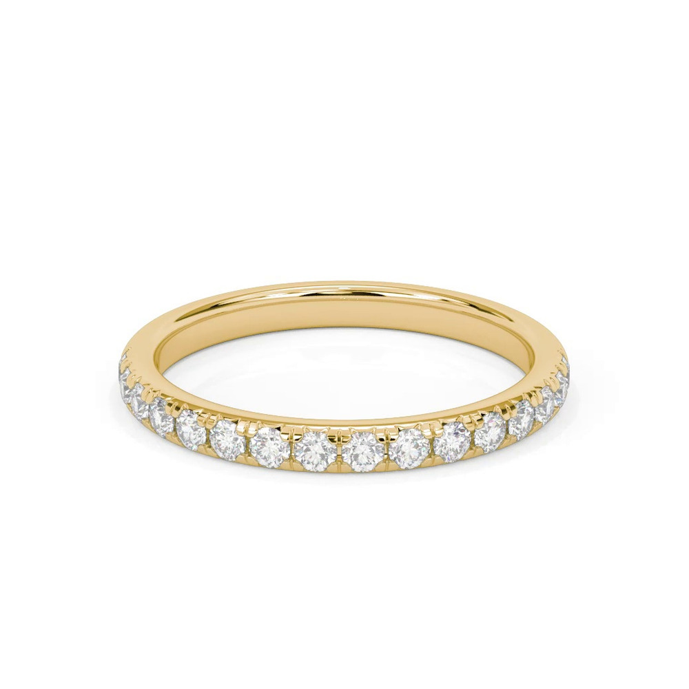360 degree view of Morven Pavé Diamond Band