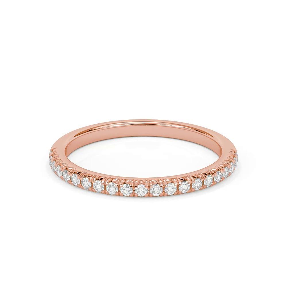 360 degree view of Blanche Pavé Diamond Band