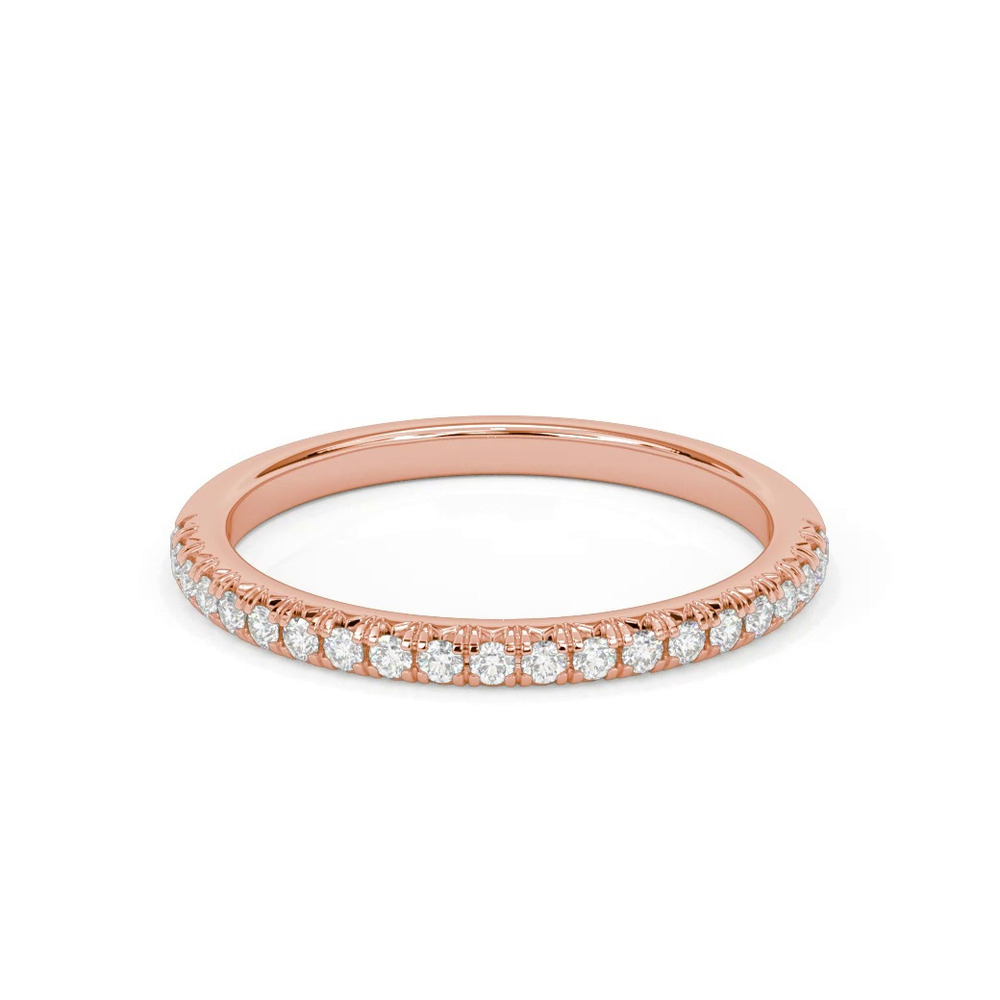360 degree view of Maryrose Pavé Diamond Band