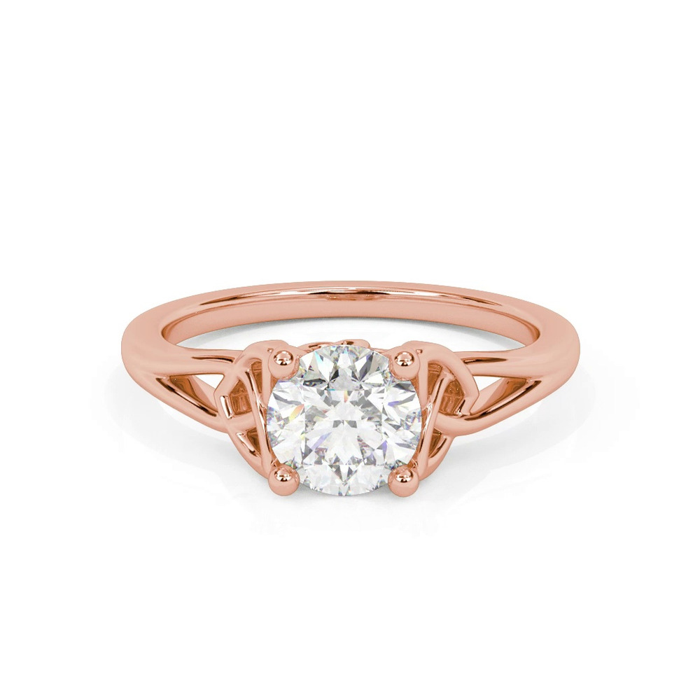 360 degree view of Siobhan Trinity Solitaire Engagement Ring