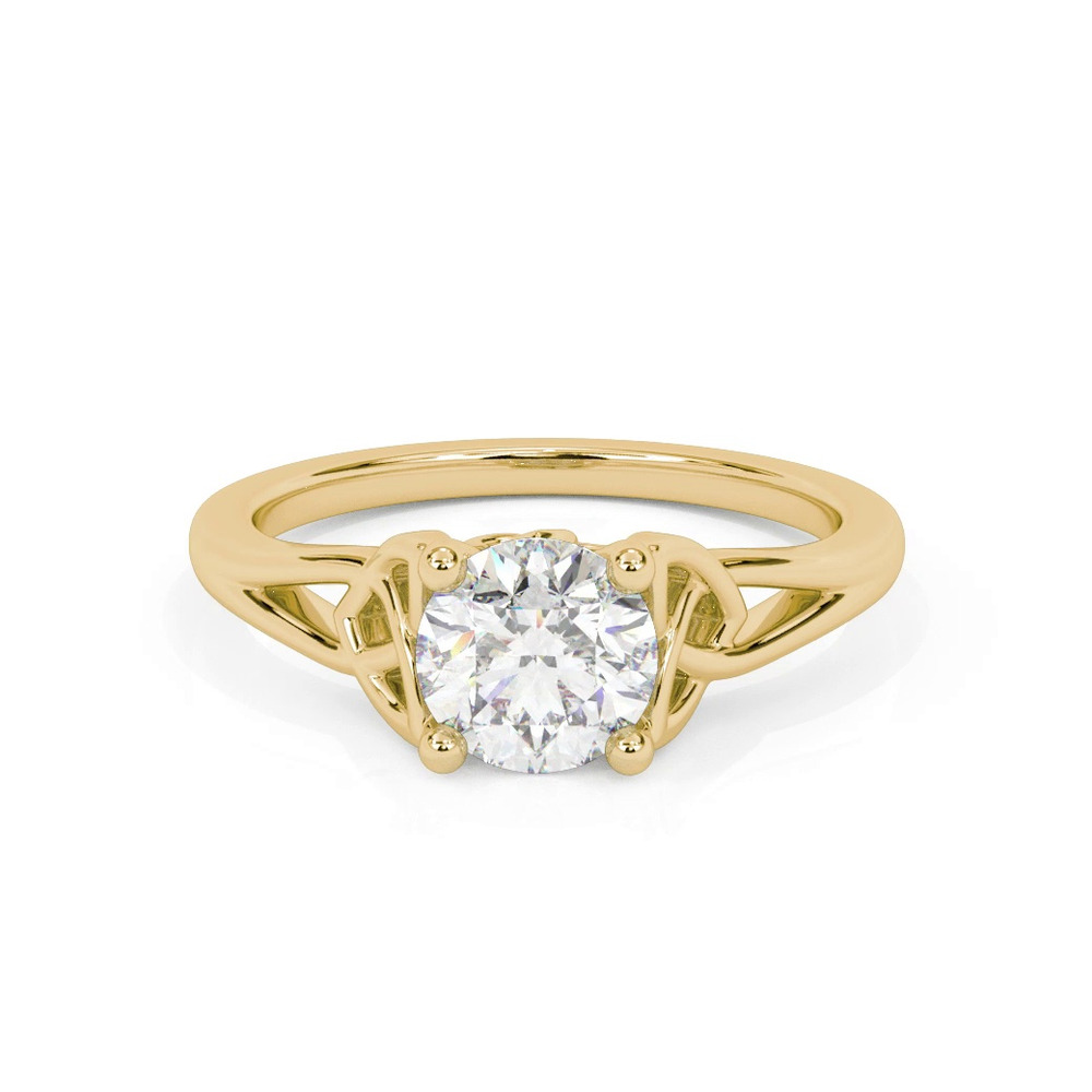 360 degree view of Siobhan Trinity Solitaire Engagement Ring