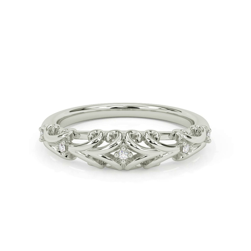 360 degree view of Suri Pavé Wave Band