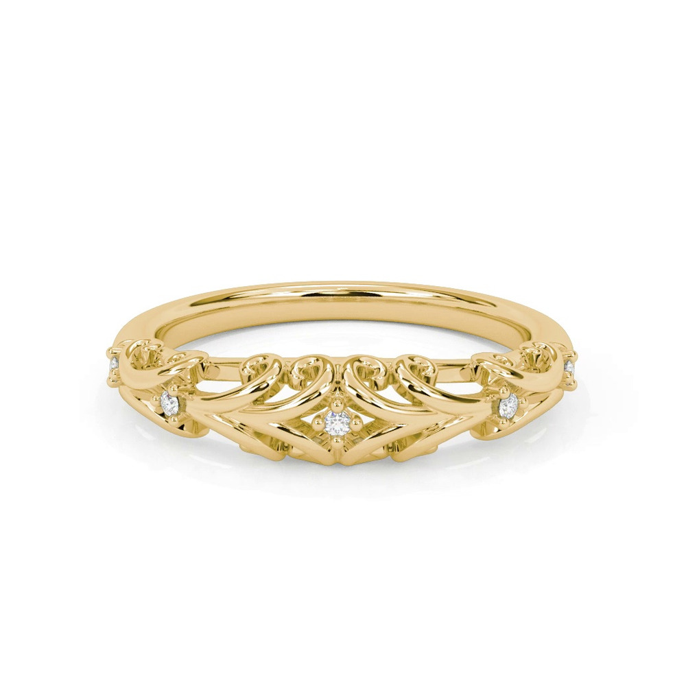 360 degree view of Suri Pavé Wave Band
