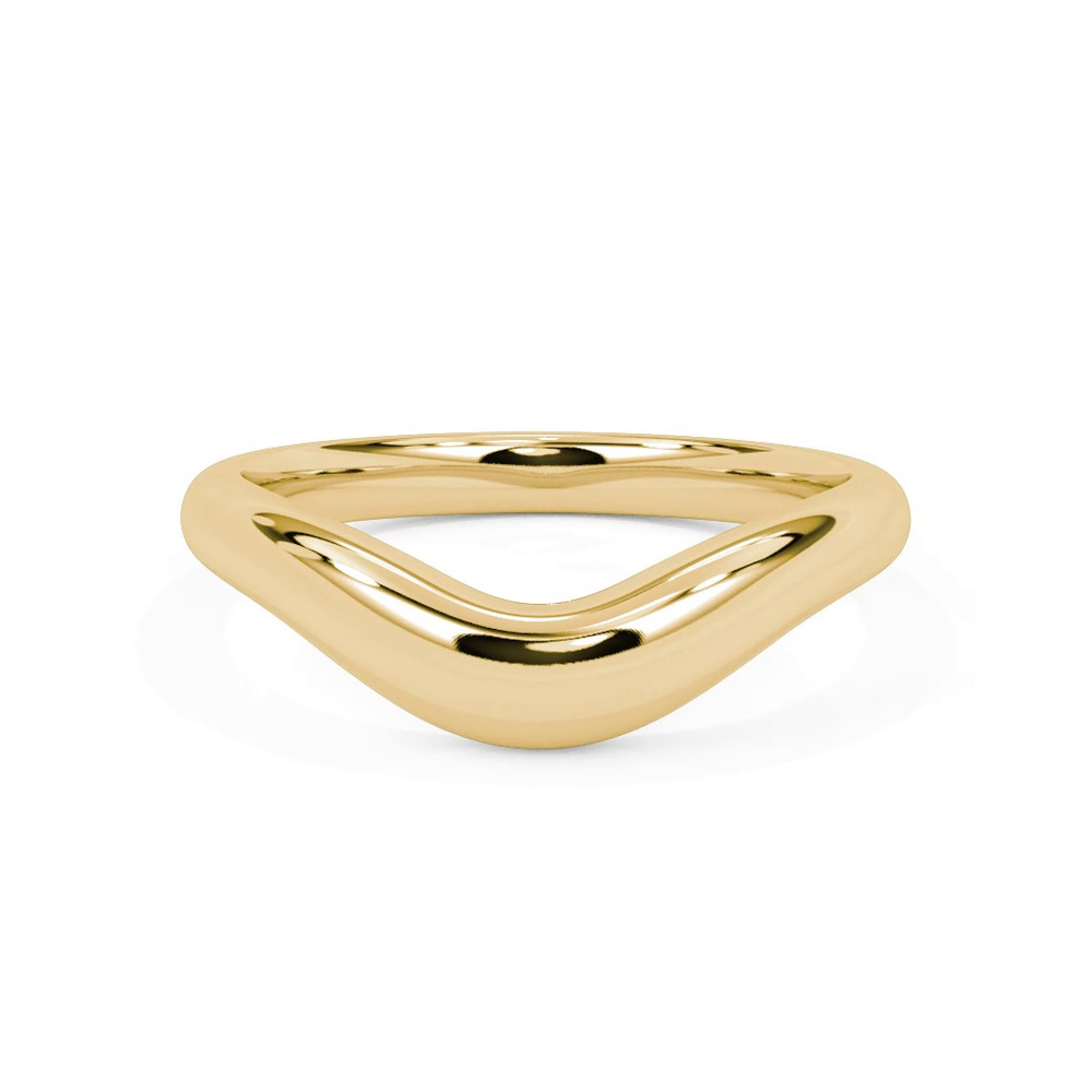 360 degree view of Domo Contoured Wedding Band