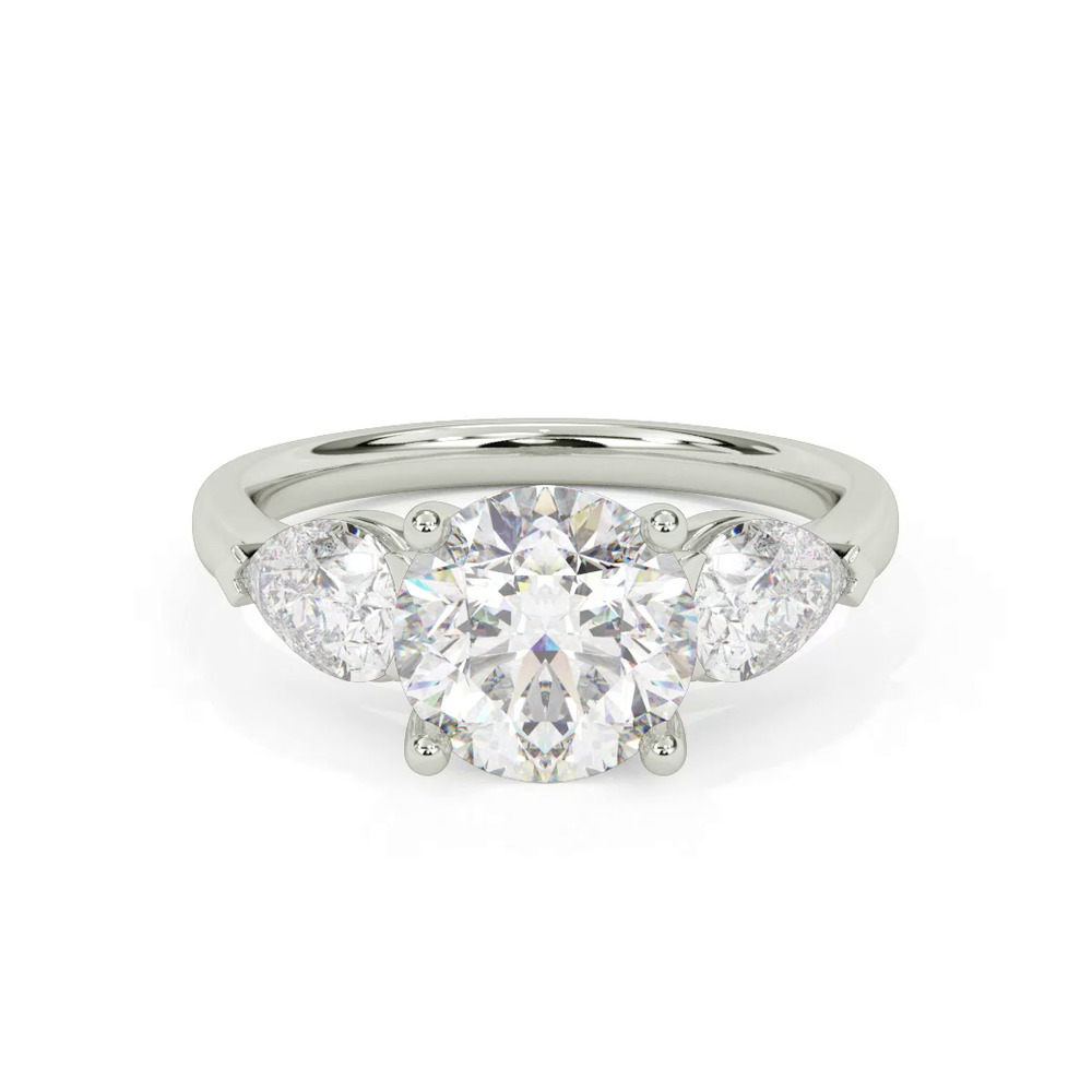 360 degree view of Jacie Three-Stone Lab Diamond Engagement Ring (1.00 ct. tw.)