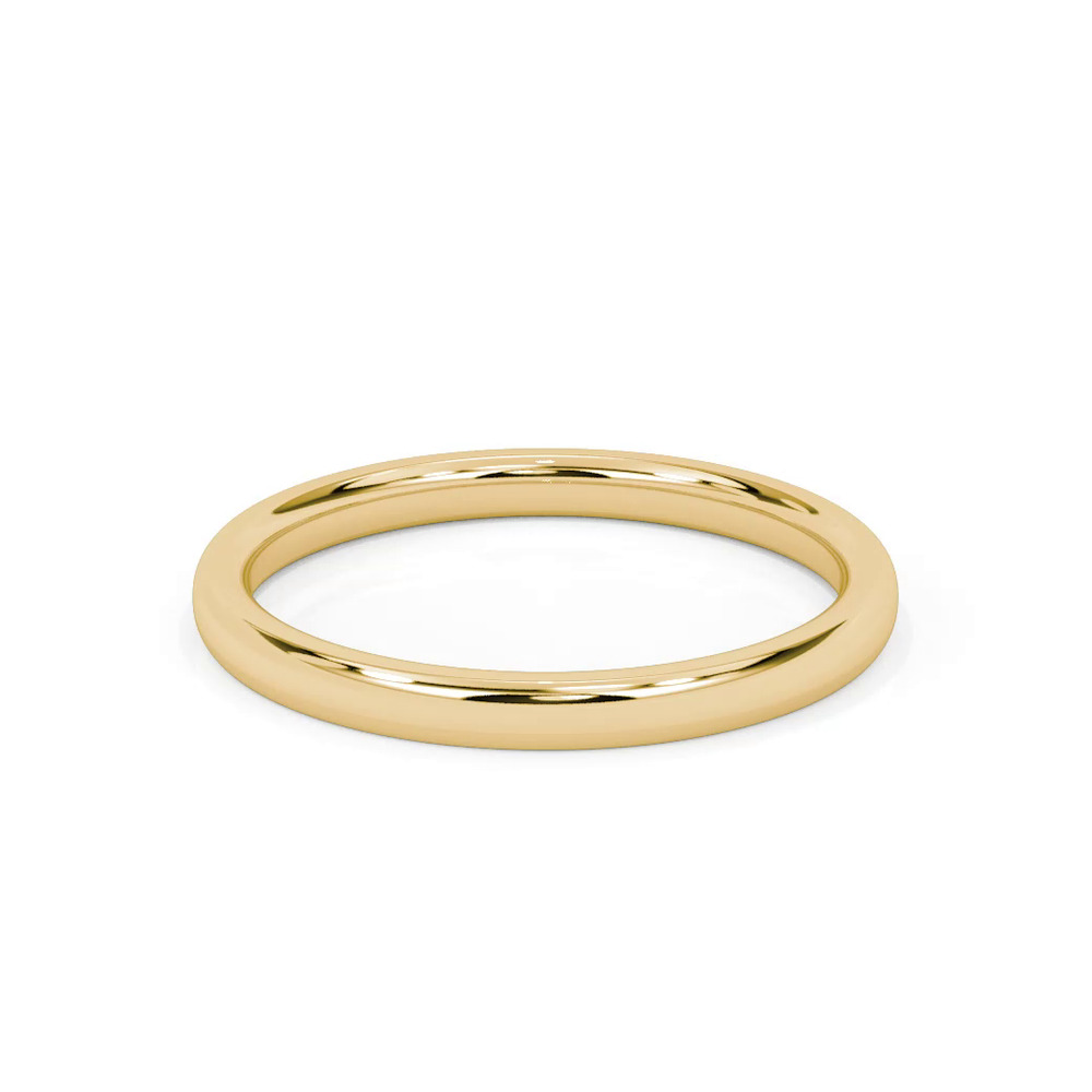 360 degree view of Jacie Classic Wedding Band (2 mm)