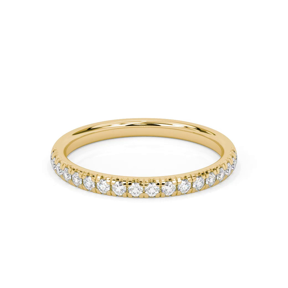 360 degree view of Jacie Pavé Band (2 mm)
