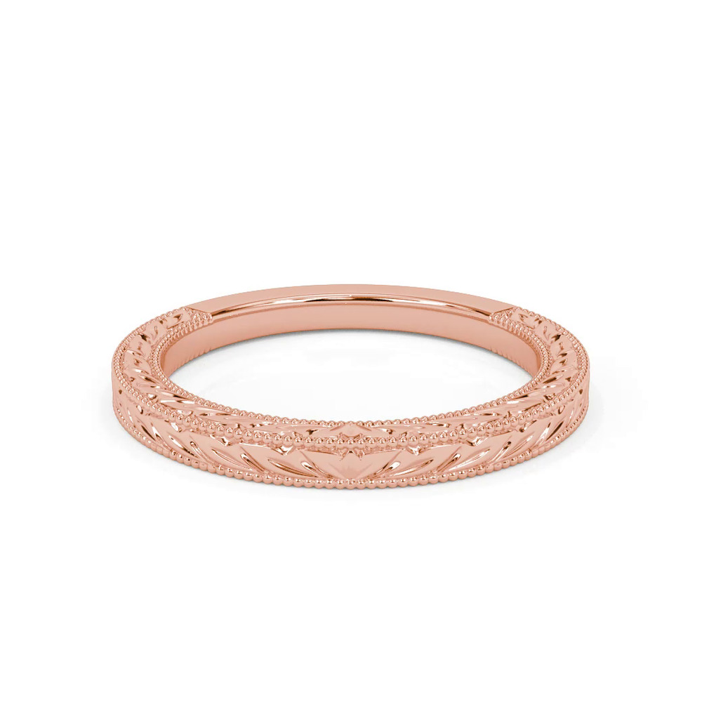 360 degree view of Kensie Hand-Engraved Band